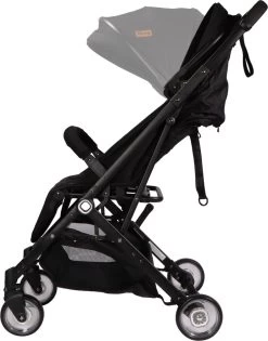 Ding Vivo Wandelwagen - Zwart - Inklapbare Buggy - Inclusief Boodschappenmandje En Zonnekap -Babyartikelen Winkel 940x1200 2