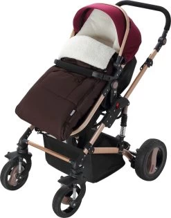 Monzana Voetenzak - Voor Kinderwagen Of Stoeltje - 93x56cm Bruin -Babyartikelen Winkel 940x1200 4