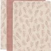 Jollein Baby Hydrofiel Washandje Meadow Rosewood - 3 Stuks