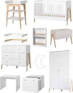 Petite Amélie ® Luiertafel - Verzorgingtafel Baby Met Opstaande Rand - Verschoontafel Compact & Veel Ruimte, Dankzij Legplanken - Aankleedkussen In Lengte Is Fijn Voor Rug - H.100x B.60x D.79 Cm -Babyartikelen Winkel 954x1200 3