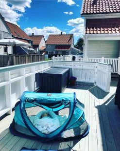 Deryan Peuter Luxe Campingbedje – Inclusief Zelfopblaasbare Matras - Ocean -Babyartikelen Winkel 959x1200 4