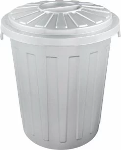 AFVALBAK ROND M/D MAXI BIN 36X42 - 23 L GRIJS OK KEEEPER 10213 -Babyartikelen Winkel 968x1200 7