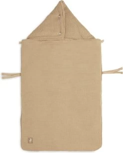 Jollein Voetenzak Voor Autstoel & Kinderwagen - Basic Knit - Biscuit -Babyartikelen Winkel 969x1200 4