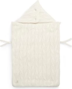Jollein Voetenzak Voor Autostoel & Kinderwagen - Spring Knit - Ivory -Babyartikelen Winkel 970x1200 3