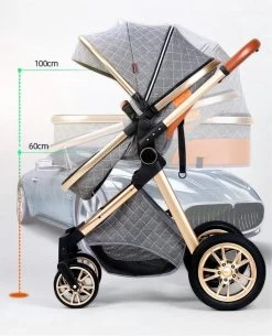 Merkloos Kinderwagen 3-in-1 – Luxe Kinderwagen - Buggy – Wandelwagen - Multifunctioneel – Opklapbaar – Incl Autostoel – Donkerbruin 8 Merkloos Kinderwagen 3-in-1 – Luxe Kinderwagen - Buggy – Wandelwagen - Multifunctioneel – Opklapbaar – Incl Autostoel – Donkerbruin -Babyartikelen Winkel 971x1200 4