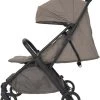 Prénatal Compact Buggy - Traploos Verstelbare Rugleuning - Inklapbaar Met 1 Hand - Plooibuggy - Taupe