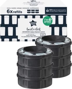 Tommee Tippee Twist & Click Milieuvriendelijke Luieremmer Navulling - Duurzaam Geproduceerde Greenfilm - 6 Stuks 13 Tommee Tippee Twist & Click Milieuvriendelijke Luieremmer Navulling - Duurzaam Geproduceerde Greenfilm - 6 Stuks -Babyartikelen Winkel 978x1200 1