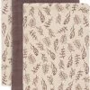 Jollein Baby Hydrofiel Washandje Meadow - Chestnut - 3 Stuks