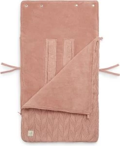 Jollein Voetenzak Voor Autostoel & Kinderwagen - Spring Knit - Rosewood -Babyartikelen Winkel 988x1200 6