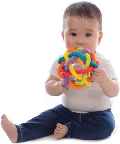 Playgro Buigbare Bendy Ball - Grijp- En Bijtspeelgoed - Incl Rammelaar - Activiteitenbal -Babyartikelen Winkel 997x1200 1