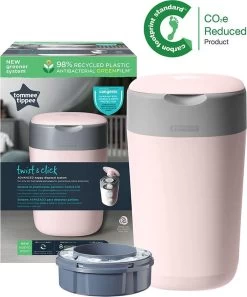 Tommee Tippee Twist & Click Tub Pink -Babyartikelen Winkel 997x1200 11