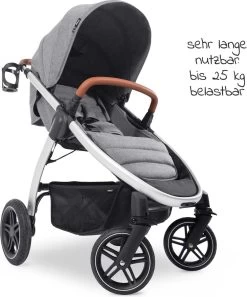 Hauck UpTown Buggy - Met één Hand Opvouwbaar - Grijs -Babyartikelen Winkel 999x1200